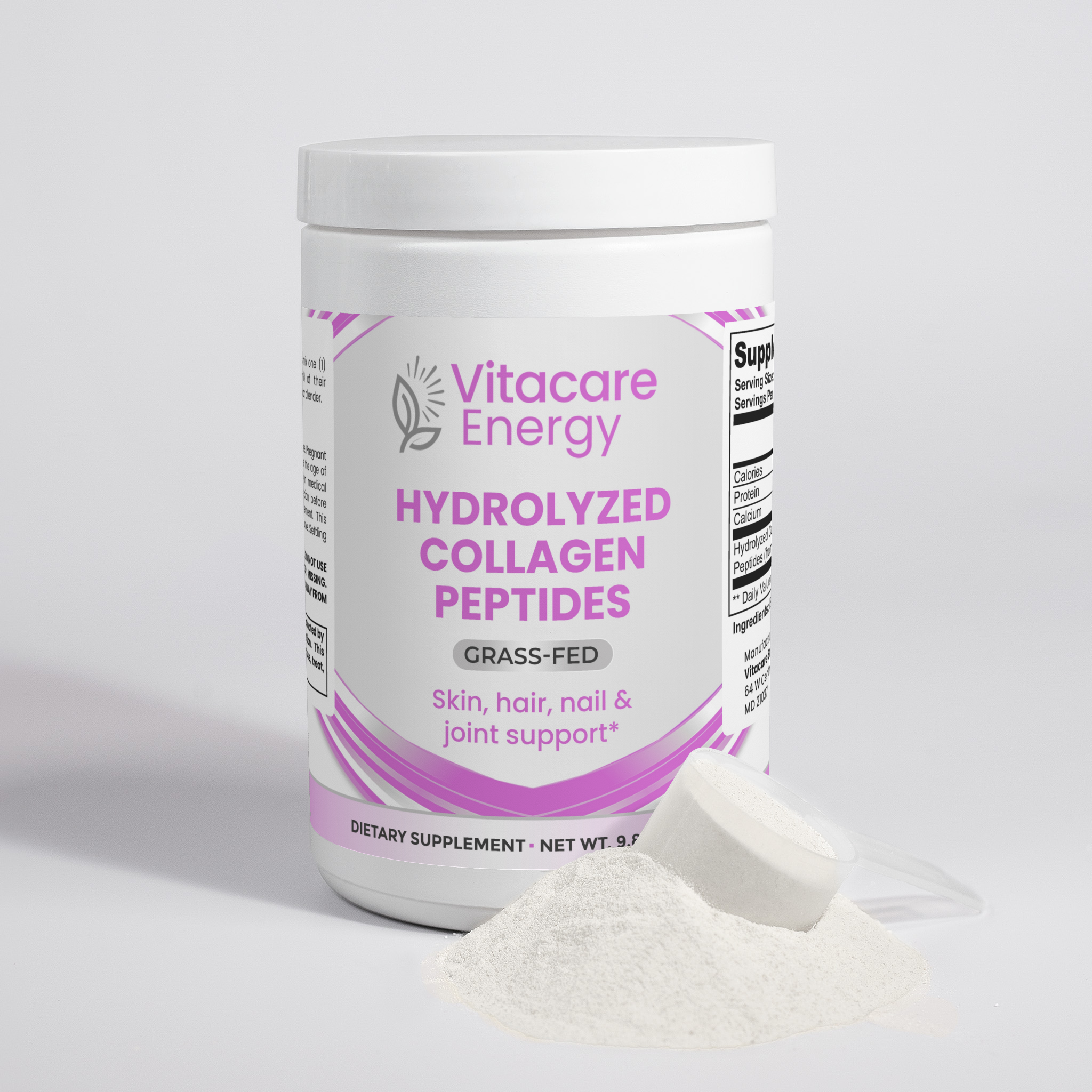 Grass-Fed Hydrolyzed Collagen Peptides